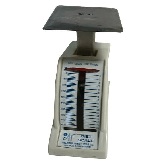 American Family Scale Co Diet Scale Weight Watchers American Museum Artifact - Picture 2 of 8